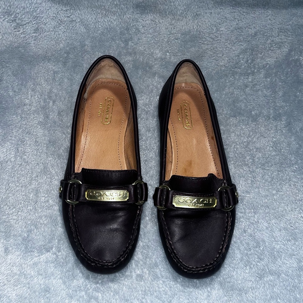 Coach Brown Felisha Loafers